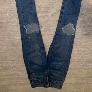 Top Shop Skinny Jeans with holes